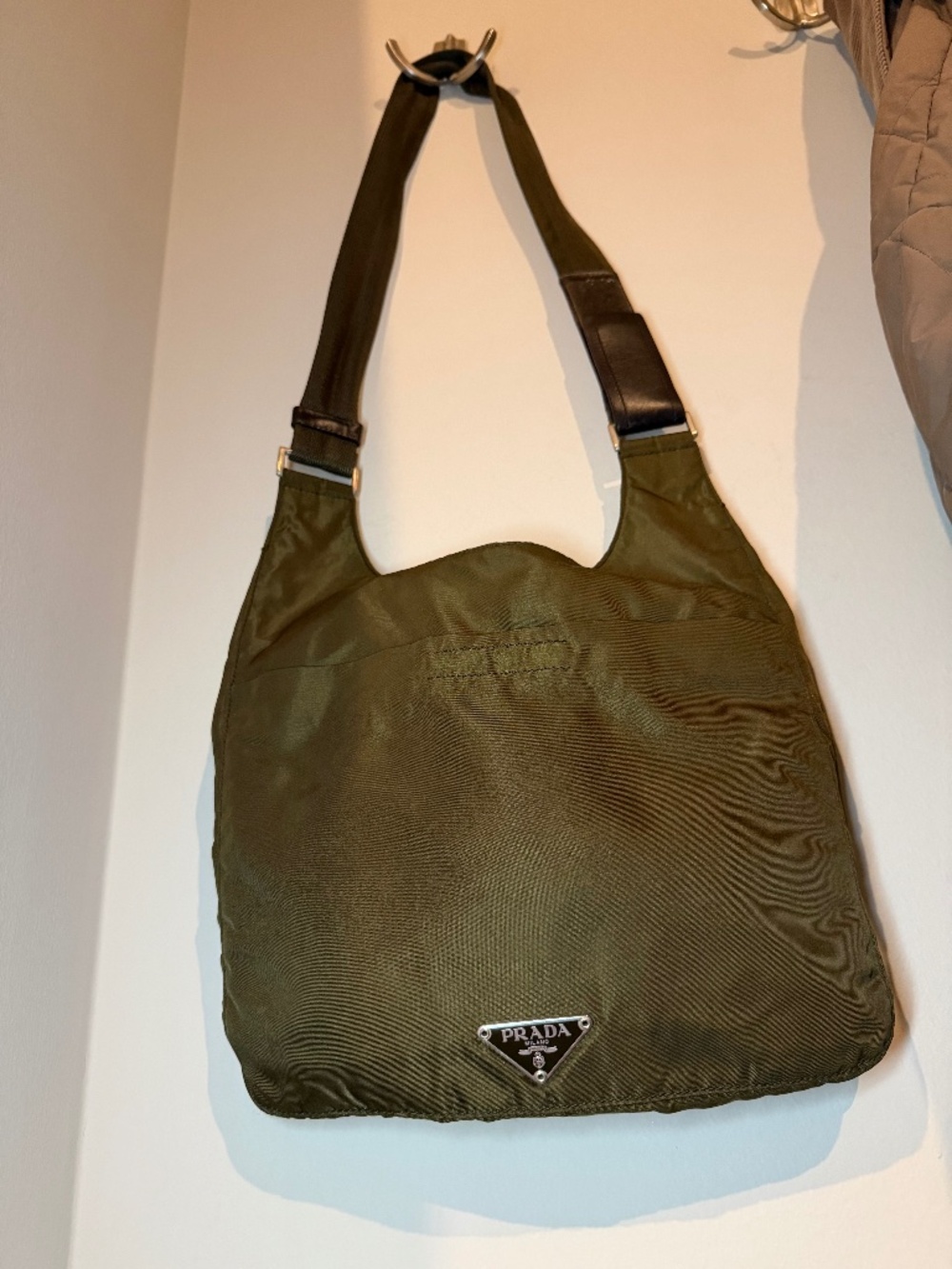 Vintage Prada Tessuto Nylon Shoulder Bag